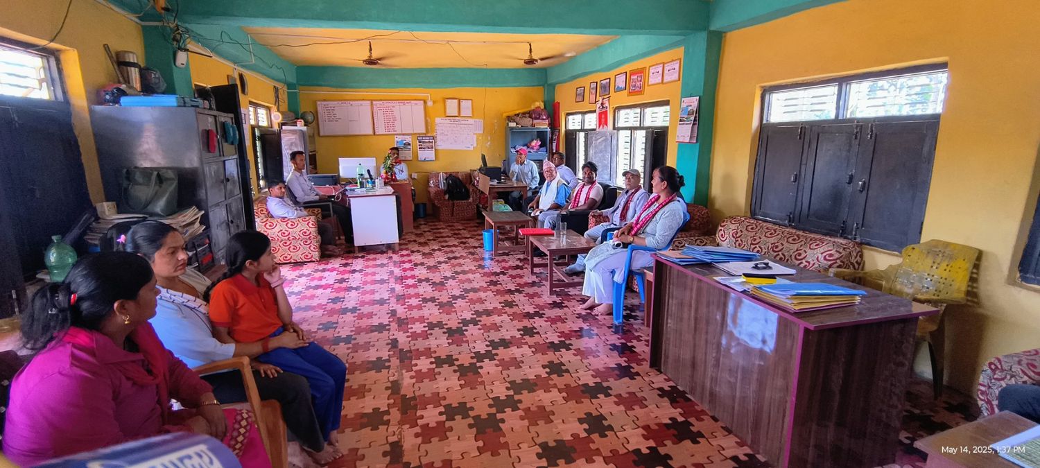 पञ्चपुरी नगरपालिका अन्तर्गत अनुगमनको क्रममा लिइएका फोटाहरु